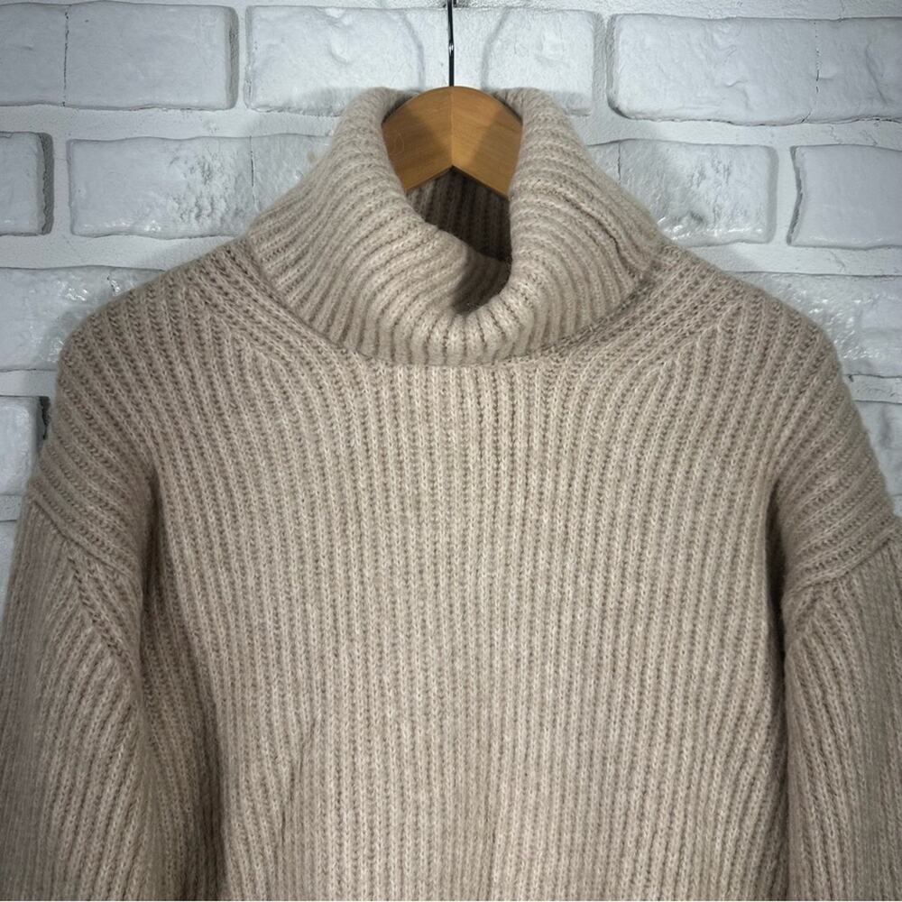 Lou & Grey LOFT Alpaca Blend Cowl Neck Size Small - Picture 6 of 8